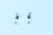 Blue designer earrings 