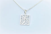 silver palm tree necklace 