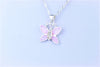   SILVER  BUTTERFLY  NECKLACE 