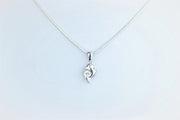 Dolphin silver necklace