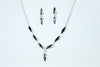 Crystals & rhinestones necklace set  